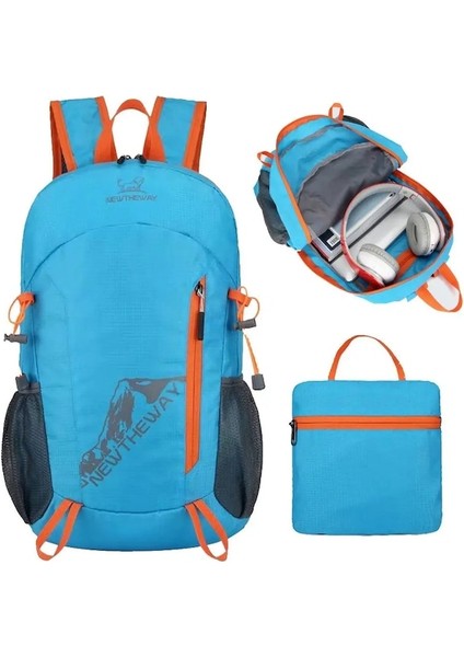 Koyu Mavi-Ultralight Açık Katlanır Sırt Çantası Erkekler Tırmanma Tasarımcı Çanta Unisex Yürüyüş Mini Sırt Çantaları Erkekler Için Katlanabilir Açık Seyahat Çantası (Yurt Dışından) fiyatları