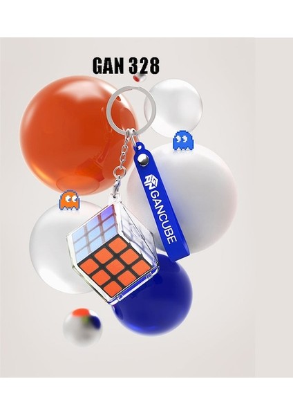 Gan 328-GAN 328 Mini Anahtarlık Küp 3X3X3 Bulmaca Sihirli Küp GAN328 Mini Çocuk Hediyeleri Gan 330 Hız Küp Anahtar Toka (Yurt Dışından) fiyatları