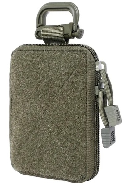 Yeşil Renk-Molle Sistemi Taktik Edc Kılıfı Aralığı Çanta Tıbbi Organizatör Kılıfı Cüzdan Küçük Çanta Açık Avcılık Kamp Hking Bel Çantaları (Yurt Dışından)