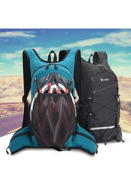 Göl Mavisi-Polyester Tırmanma Sırt Çantası Nefes Alabilir Trekking Sırt Çantası Aşınmaya Dayanıklı Katmanlı Depolama Hafif Egzersiz ve Fitness Için Dayanıklı (Yurt Dışından) fiyatları