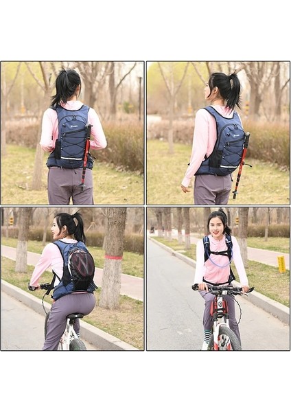 Göl Mavisi-Polyester Tırmanma Sırt Çantası Nefes Alabilir Trekking Sırt Çantası Aşınmaya Dayanıklı Katmanlı Depolama Hafif Egzersiz ve Fitness Için Dayanıklı (Yurt Dışından) modelleri