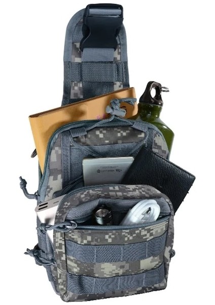 Haki-Askeri Taktik Göğüs Çantası Sling Sırt Çantası Açık Su Geçirmez Avcılık Kamp Balıkçılık Molle Ordu Seyahat Omuz Çantası Edc Sırt Çantası (Yurt Dışından) fırsatları