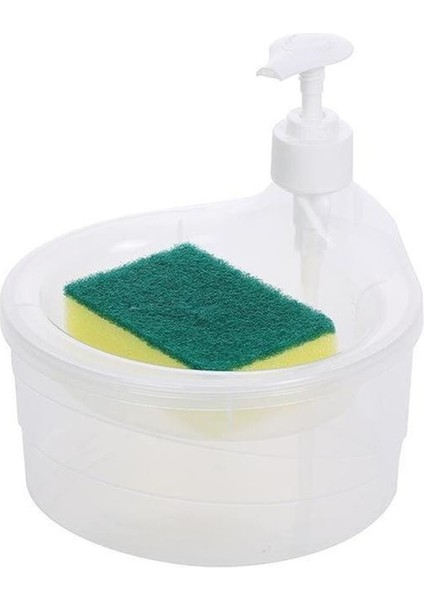 Şeffaf-Kullanışlı ve Pratik El Dezenfektanı Şeffaf Şişe Şeffaf Bulaşık Deterjanı Dispenseri Dayanıklı Çok Amaçlı Yeşil (Yurt Dışından)