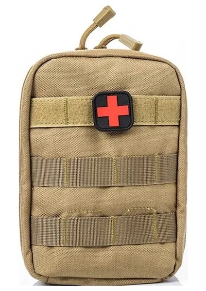 Haki-Molle Taktik Ilk Yardım Setleri Tıbbi Çanta Açık Kamp Tırmanma Çantası Çok Fonksiyonlu Bel Kemeri Cep Ordu Askeri Edc Kılıfı (Yurt Dışından)