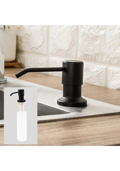 SV-350ML Sabunluk Paslanmaz Çelik Plastik Sıvı Sabunluk Losyon Pompaları Kapak Dahili Mutfak Lavabo Tezgahı (Yurt Dışından) fiyatları