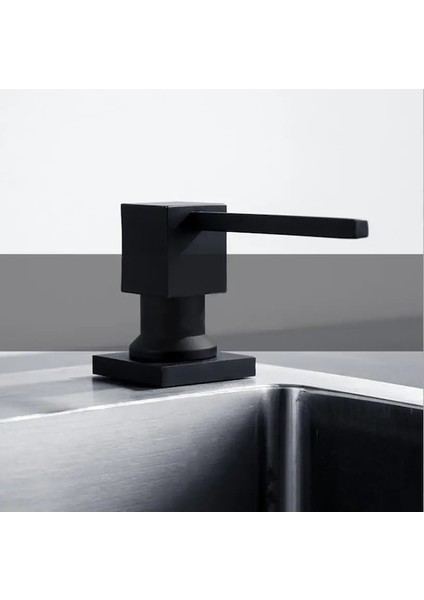 FIRÇALANMIŞ-304 Paslanmaz Çelik Lavabo Siyah Sabunluk Abs Şişe Mutfak Kullanımı Lavabo Aksesuarları Sıvı Dolum (Yurt Dışından) fiyatları