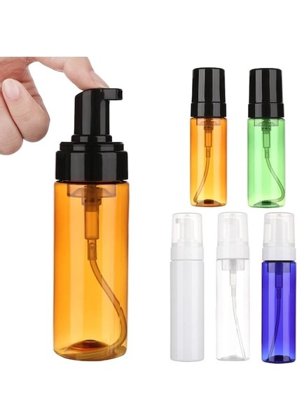 50ML White-1pc Sabun Köpük Şişe Dağıtıcı Seyahat Plastik Köpük Şişesi Uygun Taşınabilir Şişe Duş Jeli Pompa Şişesi (Yurt Dışından)