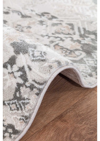 Lynosse Gri Halı Yumuşak Oturma Odası Salon Çocuk Odası Mutfak Halısı P1020 150 x 230 fırsatları