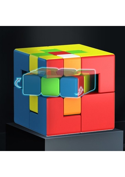 Kukla Tek Moyu Kukla 2x2 3x3 Bandajlı Sihirli Küp Meilong 2X2X2 3X3X3 Cubo Magico Mixup Hız Küp Bulmaca Mücadelesi Çocuk Oyuncakları Yeni 2020 (Yurt Dışından)