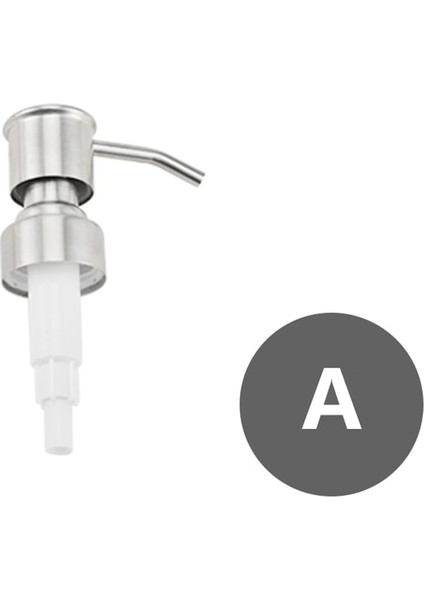 E-304 Paslanmaz Çelik Lavabo Sıvı Sabunluk Dahili Losyon Pompası Ara Boru Mutfak Banyo Duş Sabunluk (Yurt Dışından)