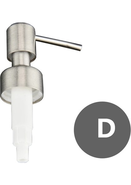 E-304 Paslanmaz Çelik Lavabo Sıvı Sabunluk Dahili Losyon Pompası Ara Boru Mutfak Banyo Duş Sabunluk (Yurt Dışından)