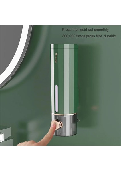 Beyaz Banyo Sıvı Sabunluk Duvara Monte Mutfak Plastik 450 ml Duş Jeli Deterjan Şampuan Şişesi El Ev Aksesuarları (Yurt Dışından) fırsatları