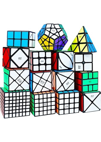 6X6X6-QIYI 3X3X3 4X4X4 5X5X5 Profesyonel Sihirli Küp Siyah Etiket Hız Küp Bulmaca Öğrenme Cubo Magico Oyuncaklar Çocuklar Çocuklar Için Hediyeler (Yurt Dışından)