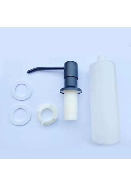 Siyah-Tuqiu Mutfak Lavabo Sabunluk Paslanmaz Çelik Sabunluk Banyo 300 ml Sabunluk Siyah/altın/krom/nikel (Yurt Dışından) modelleri