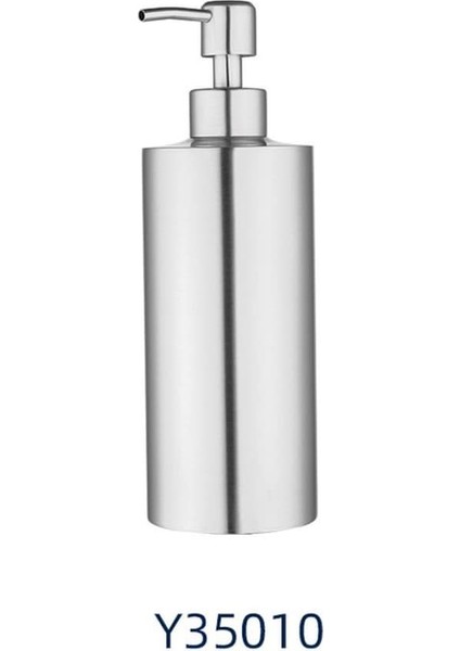 Y35010-FRAP Sıvı Sabunluklar Paslanmaz Çelik El Basın Sabunluk Banyo Aksesuarları Dispensador De Jabon Y Champu (Yurt Dışından)