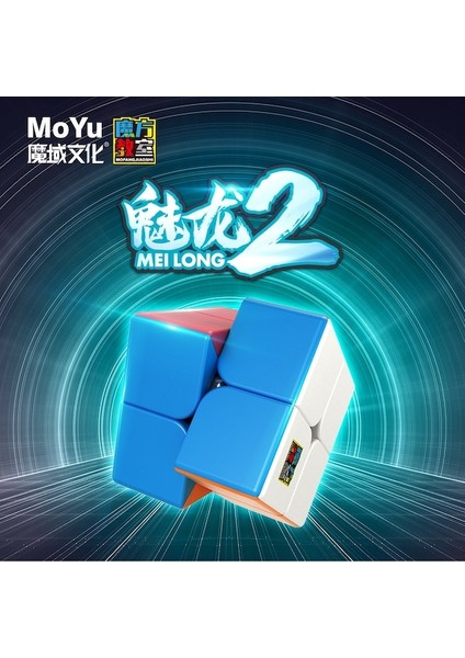 3x3 Karbon Fiber-Moyu Meilong 2 2x2 Sihirli Hız Küp Etiketsiz Profesyonel Fidget Oyuncaklar Mfjs Meilong 3c 3x3 Cubo Magico Bulmaca (Yurt Dışından) modelleri