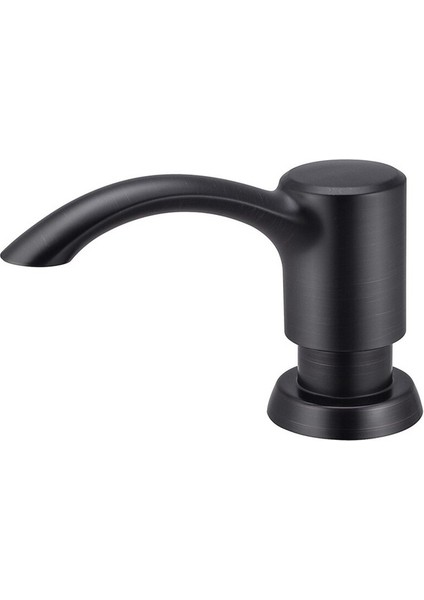 Yağ Ovuşturdu Bronz-Nikel Sabunluk Siyah Mutfak Lavabo Sayacı Sıvı Sabunluk Şişe Mutfak Aksesuarları 500 ml Dahili Pompalar (Yurt Dışından)