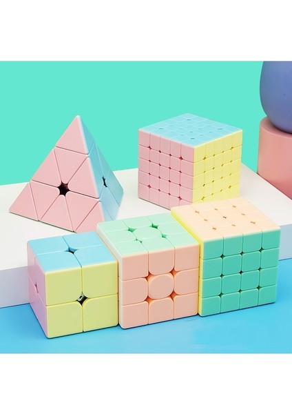 5X5X5 Küp-Sihirli Küpler Profesyonel Pyraminx Bulmaca Oyuncaklar Rubix Küp Hız 3x3 Piramit Sihirli Küp (Yurt Dışından)