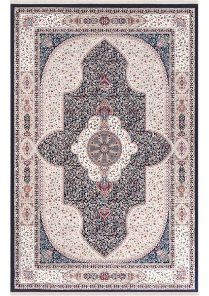 Amasra Koyu Mavi Halı Yumuşak Oturma Odası Salon Çocuk Odası Mutfak Halısı P1075 240 x 330 fiyatları