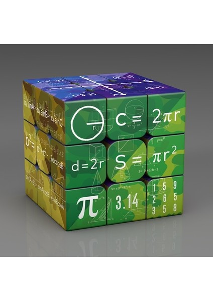 Açık Yeşil-Matematiksel Fiziksel Kimya Elemanı Yaratıcı Üçüncü Dereceden Sihirli Küp Eğitici Oyuncak Çocuk Öğrenci Hediyeler Beyin Tren Oyuncak (Yurt Dışından)