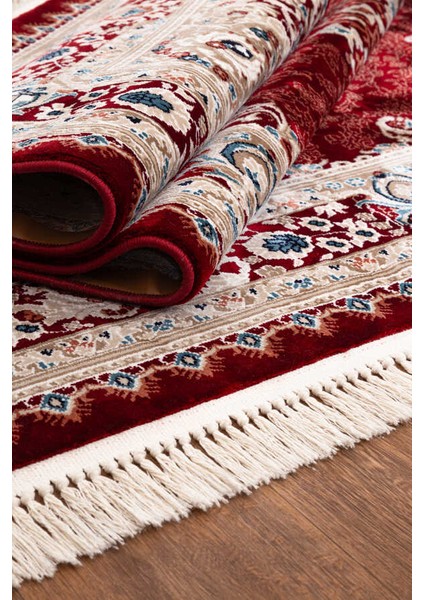 Amasra Kırmızı Halı Yumuşak Oturma Odası Salon Çocuk Odası Mutfak Halısı P256D 150 x 230 modelleri