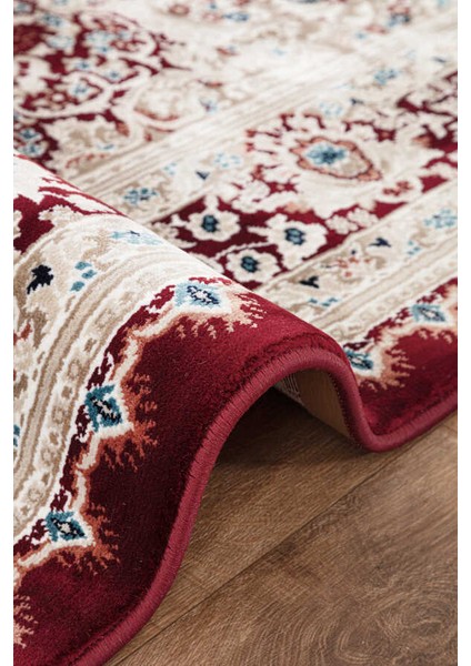 Amasra Kırmızı Halı Yumuşak Oturma Odası Salon Çocuk Odası Mutfak Halısı P256D 150 x 230 fırsatları