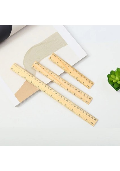 15CM Tarzı 15CM 20CM 30CM Ahşap Cetvel Metrik Kural Hassas Çift Taraflı Ölçme Aracı Öğrenme Ofis Kırtasiye (Yurt Dışından) modelleri