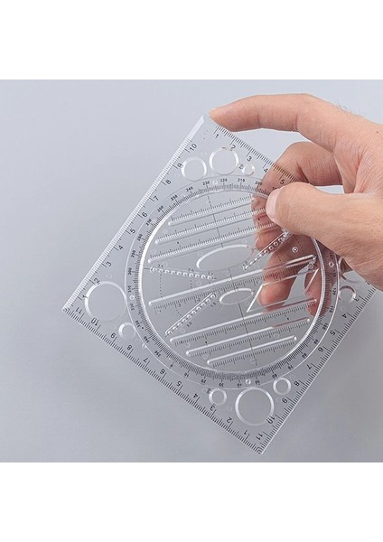 Rcle Şablon Cetvel Çizim Cetveller Açı ve Daire Yapımcısı Sanat Tasarım Inşaat Mimarı Stereo Geometri Ölçme Aracı (Yurt Dışından) modelleri