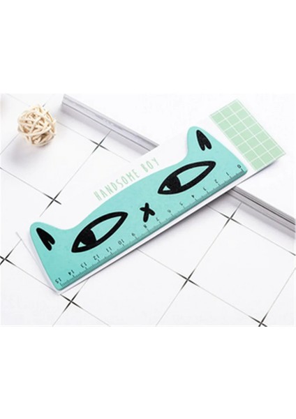 Bir Stil 1 Adet Sevimli Kedi Kırtasiye Seti Kawaii Kedi ve Kedi Pençe Cetvel Öğrenci Çalışma Kırtasiye Ofis Malzemeleri Школьная Канцелярская Линейка (Yurt Dışından) fırsatları