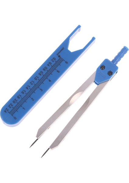Bl Tarzı 1pc Elektrokardiyogram Bölücü Tıbbi Pusula Kardiyoloji Bölücüler Ölçekli Ölçüm Cetveli Çizimi (Yurt Dışından)