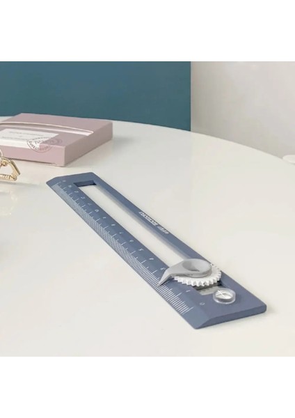 Yeşil Stil 2 Adet Hediye 2-In-1 Öğrenci Öğrenme Ölçme Aracı Pusula Cetvel Çizim Cetvel Çizim Daire Aracı (Yurt Dışından)