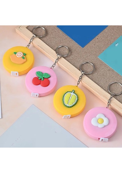 Kek Tarzı 1.5 Metre Inç Uzun Sevimli Kawaii Hayvanlar Rulo Otomatik Streç Cetvel Kırtasiye Dikiş Ölçü Cetvel Mezura (Yurt Dışından) indirimleri