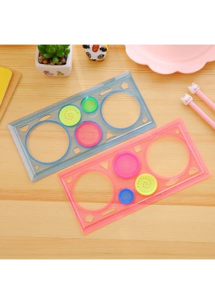 Tek Stil Çok Şekilli Plastik Cetvel Boyama Çizim Şablonu Oval Geometrik Şablon Eğri Desen Cetvel Kırtasiye Ofis Malzemeleri (Yurt Dışından) modelleri