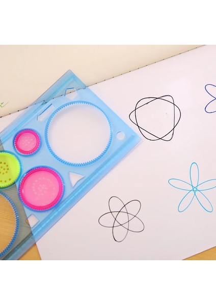 Tek Stil Çok Şekilli Plastik Cetvel Boyama Çizim Şablonu Oval Geometrik Şablon Eğri Desen Cetvel Kırtasiye Ofis Malzemeleri (Yurt Dışından) fırsatları