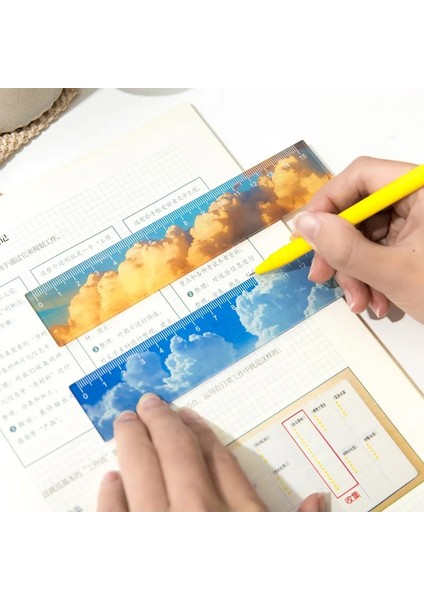 Bir Stil 16 cm Bulut Ay Cetvel Çok Fonksiyonlu Diy Çizim Araçları Öğrenci Çiçek Cetveller Çift Görevli Okul Ofis Malzemeleri (Yurt Dışından) fiyatları