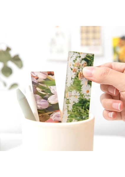 Bir Stil 16 cm Bulut Ay Cetvel Çok Fonksiyonlu Diy Çizim Araçları Öğrenci Çiçek Cetveller Çift Görevli Okul Ofis Malzemeleri (Yurt Dışından) fırsatları