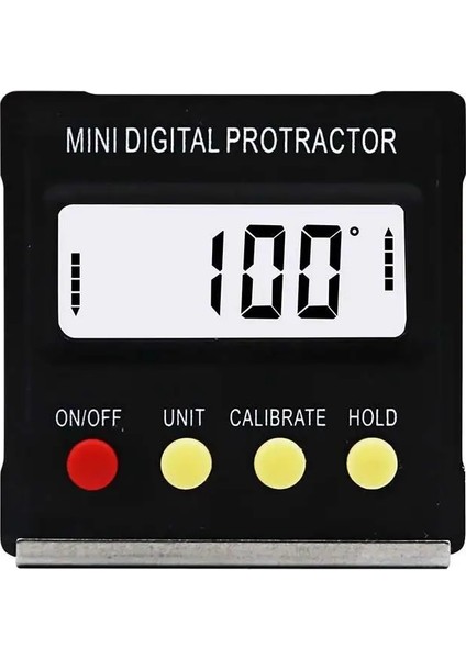 360 Derece Mini Dijital Iletki Inklinometre Elektronik Seviye Kutusu Manyetik Taban Ölçme Aletleri (Yurt Dışından)