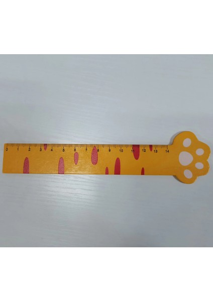 H Tarzı 1 Adet Sevimli Kedi Kırtasiye Seti Kawaii Kedi ve Kedi Pençe Cetvel Öğrenci Çalışma Kırtasiye Ofis Malzemeleri Школьная Канцелярская Линейка (Yurt Dışından)