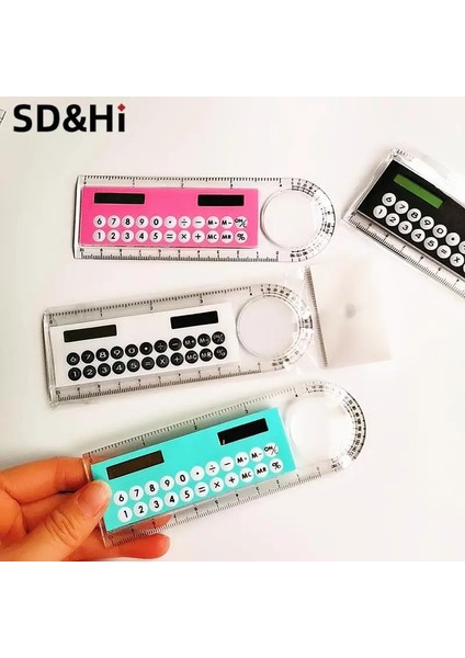 A8 Tarzı Çok Fonksiyonlu Güneş Cetvel Hesap Makinesi 10 cm Uzunluk Açı Cetvel Kart Cetvel Okul Ofis Öğrencileri Kırtasiye Güneş Cetvelleri (Yurt Dışından) fiyatları