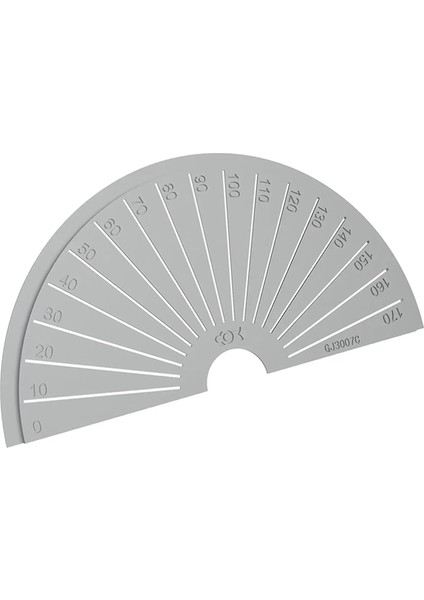 Paslanmaz Çelik Iletki Evrensel Model Parçaları Ölçme 3.15 ''yuvarlak Kafa Iletki Karakter Modeli Çizim Modeli Heykeli (Yurt Dışından)