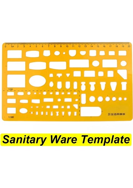 Şablon Stili Atchwork Kural Derecesi Yuvarlak Plastik Malzeme Dıy El Aletleri Dikiş Aksesuarları Cetvel Dört Renkli Isteğe Bağlı (Yurt Dışından)