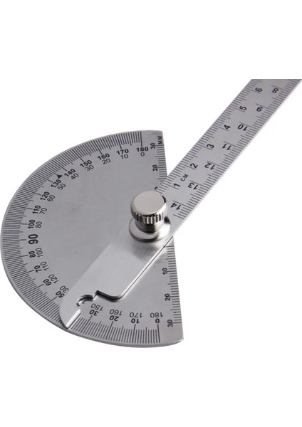 180 Derece Paslanmaz Çelik Iletki Açı Bulucu Döner Ölçüm Cetveli Ölçüm Cetveli Ağaç Işleme Araçları Açıları Ölçmek Için (Yurt Dışından) fiyatları