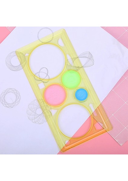Yeşil Stil Öğrenciler Için Geometrik Cetvel Matematik Çizim Çizim Araçları Öğrenme Boyama Çocuk Bulmacaları Oyuncaklar Sanat Aracı (Yurt Dışından) fiyatları