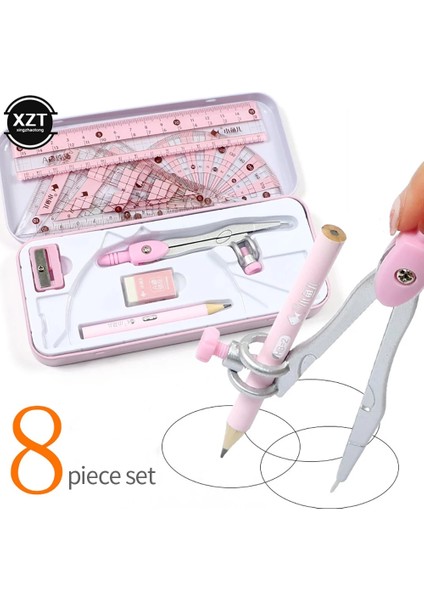 Mavi Stil Et Cetvel Pusula Kalem Seti Geometri Matematik Öğrenci Çizim Kırtasiye Matematik Erkek Kız Için Hediye Okul Malzemeleri (Yurt Dışından) modelleri