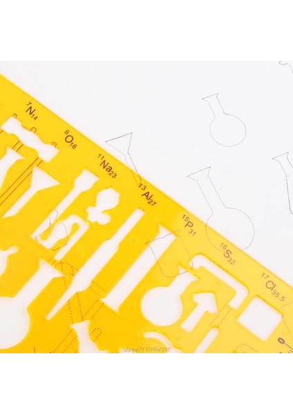 5AC1100483 Tarzı K Reçine Çizimleri Şablon Cetvel Fiziksel Kimyasal Enstrüman Ölçme Aracı Jy Dropship (Yurt Dışından) fırsatları