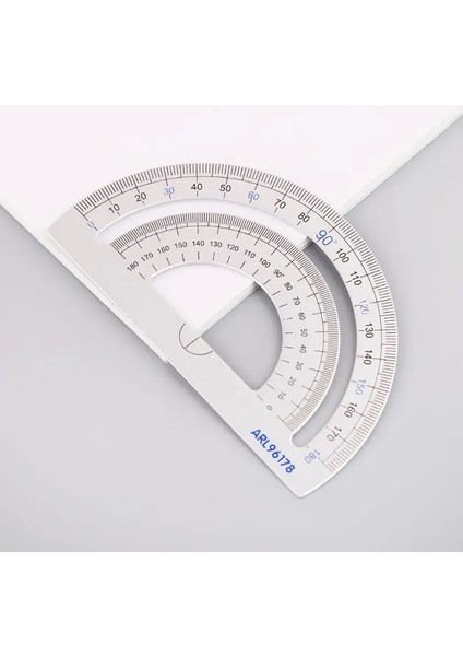 4 Adet Çizim Okul Malzemeleri Seti Kare Üçgen Cetvel Alüminyum Alaşımlı Iletki (Yurt Dışından) fırsatları