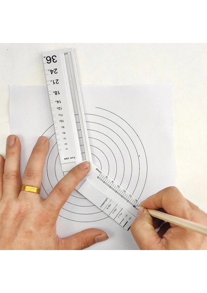 Beyaz Stil 1 Adet Katlanır Geometrik Çizim Cetvel Matematiksel Çizgi Dairesel Çizim Geometri Şablon Açı Okul Ofis Ölçme Taslak (Yurt Dışından) modelleri