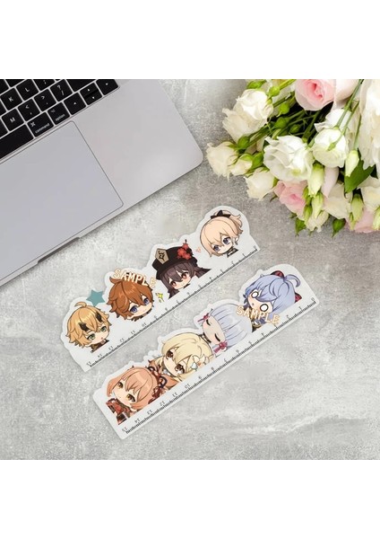 Cz9 Tarzı Ge Darbe Akrilik Düz Cetvel Karikatür Keqing Klee Barbatos Kawaii Kırtasiye Öğrenci Çizim Malzemeleri Okul Kaynağı (Yurt Dışından) fırsatları