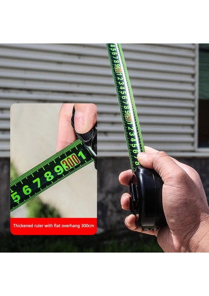 B Tarzı Kendinden Floresan Çelik Mezura .m Yüksek Hassasiyetli Kalınlaştırılmış Aşınmaya Dayanıklı Düşmeye Dayanıklı Ölçüm Bandı (Yurt Dışından) modelleri