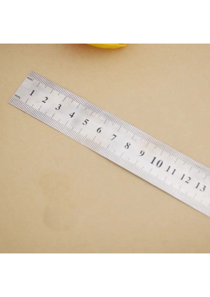 30 cm Çizim Matematik Metrik Gümüş Çift Taraflı W51 Öğrenci Kaynağı Okul Yaratıcı Sevimli Paslanmaz Çelik Cetvel (Yurt Dışından) fırsatları